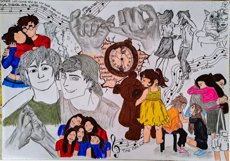friendship collage